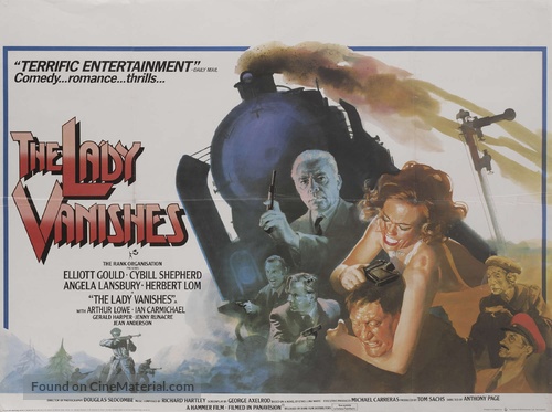 The Lady Vanishes - British Movie Poster