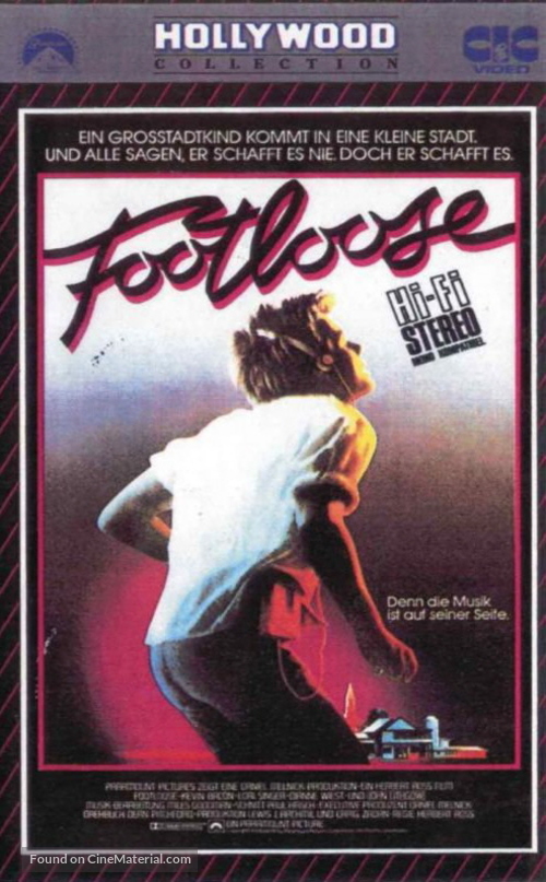 Footloose - German Movie Cover