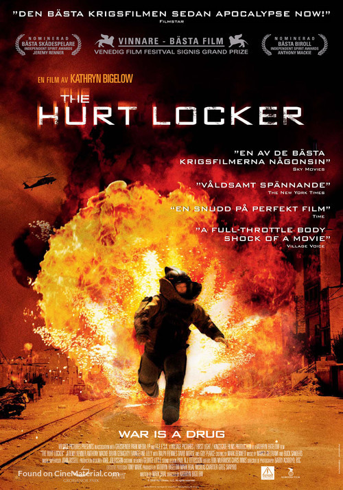 The Hurt Locker - Swedish Movie Poster