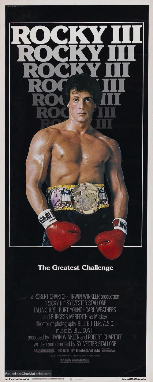 Rocky III - Movie Poster