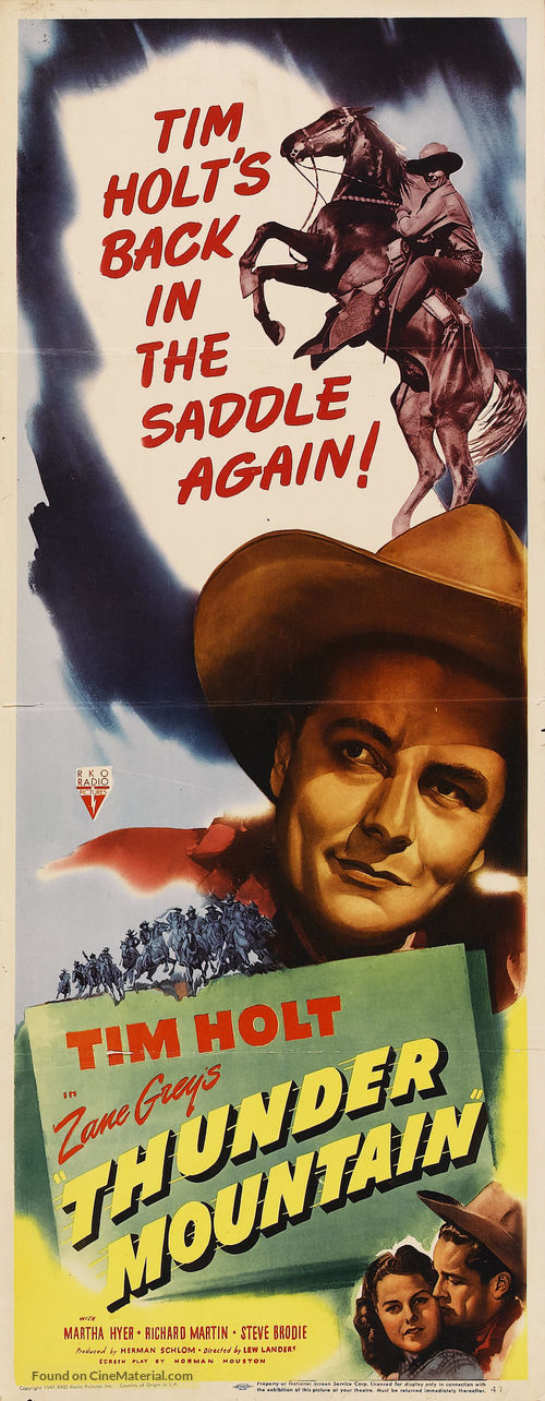 Thunder Mountain - Movie Poster