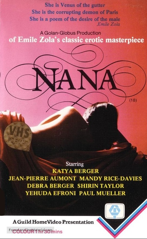 Nana - British VHS movie cover