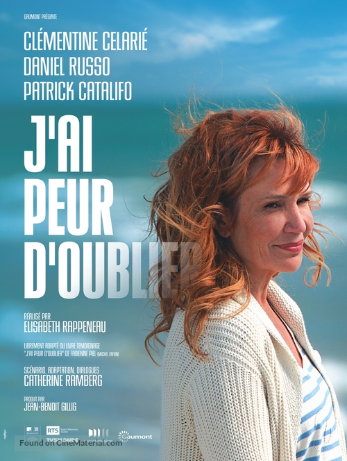 J&#039;ai peur d&#039;oublier - French Movie Poster