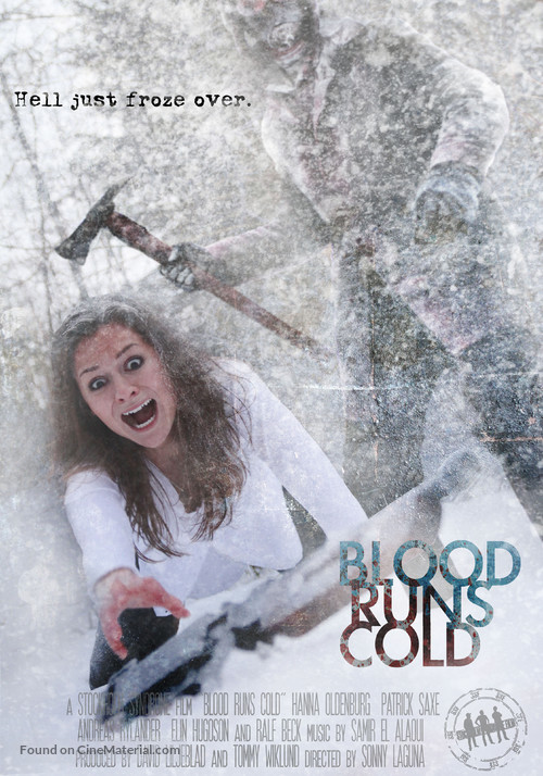 Blood Runs Cold - Swedish Movie Poster