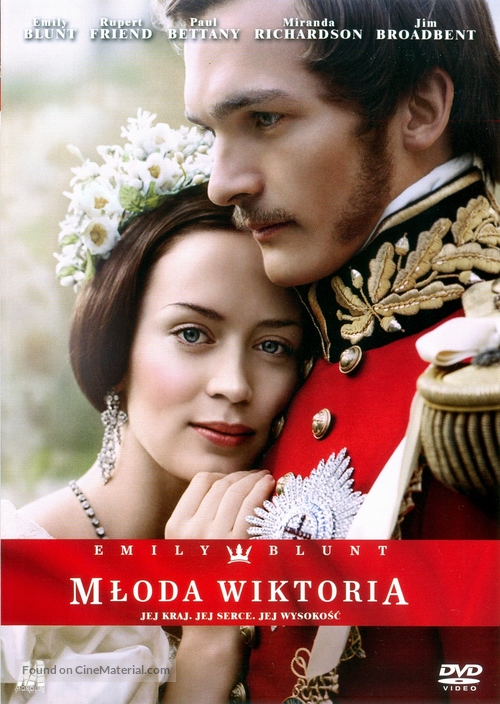 The Young Victoria - Polish DVD movie cover