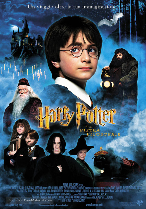 Harry Potter and the Philosopher&#039;s Stone - Italian Movie Poster