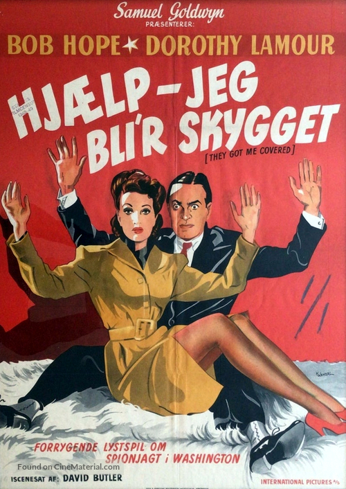 They Got Me Covered - Danish Movie Poster