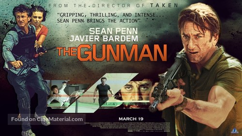 The Gunman - Lebanese Movie Poster