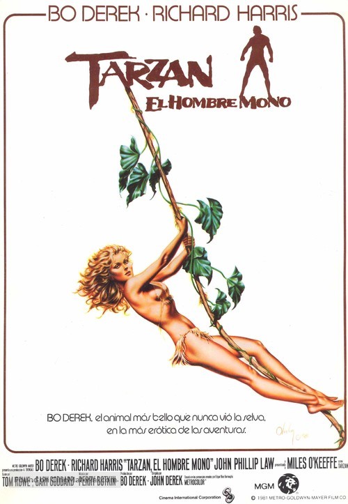 Tarzan, the Ape Man - Spanish Movie Poster