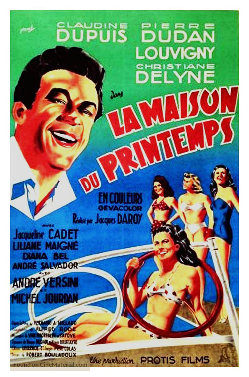 La maison du printemps - French Movie Poster