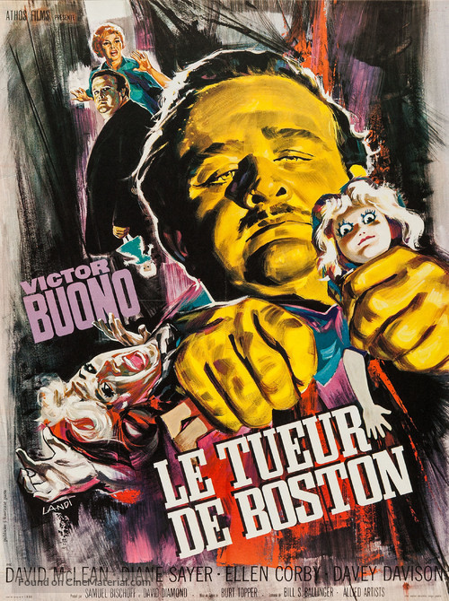 The Strangler - French Movie Poster