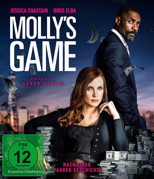 Molly&#039;s Game - German Movie Cover