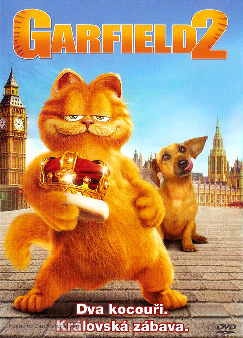 Garfield: A Tail of Two Kitties - Czech DVD movie cover