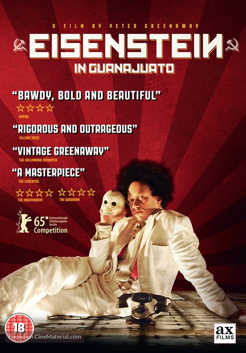 Eisenstein in Guanajuato - British Movie Cover