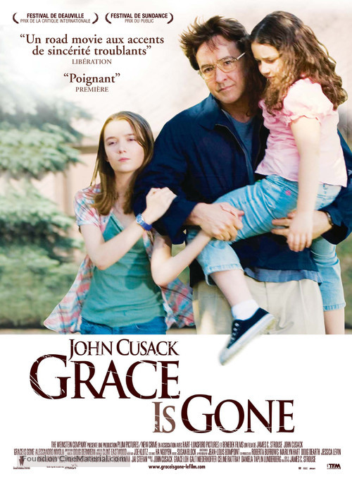 Grace Is Gone - French Movie Poster