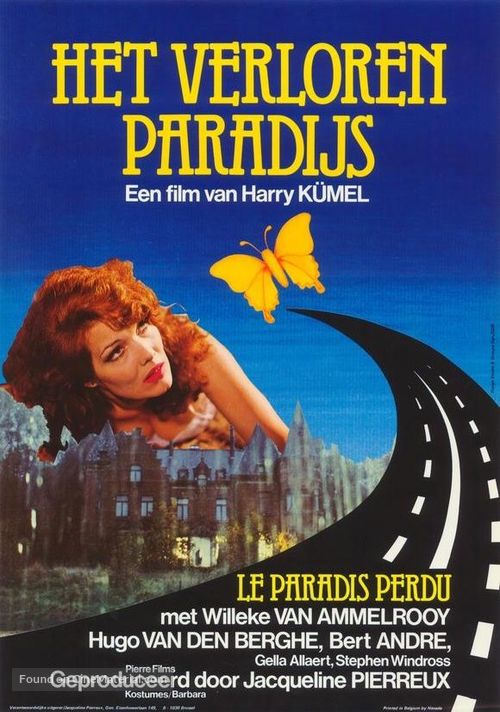 Het verloren paradijs - Belgian Movie Poster