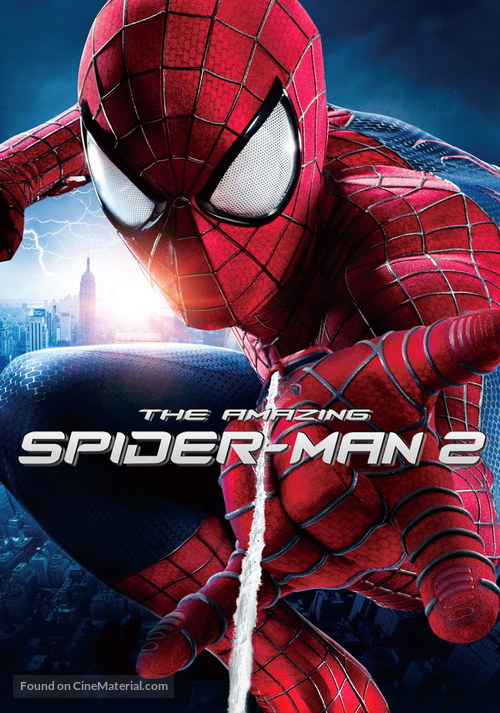 The Amazing Spider-Man 2 - DVD movie cover