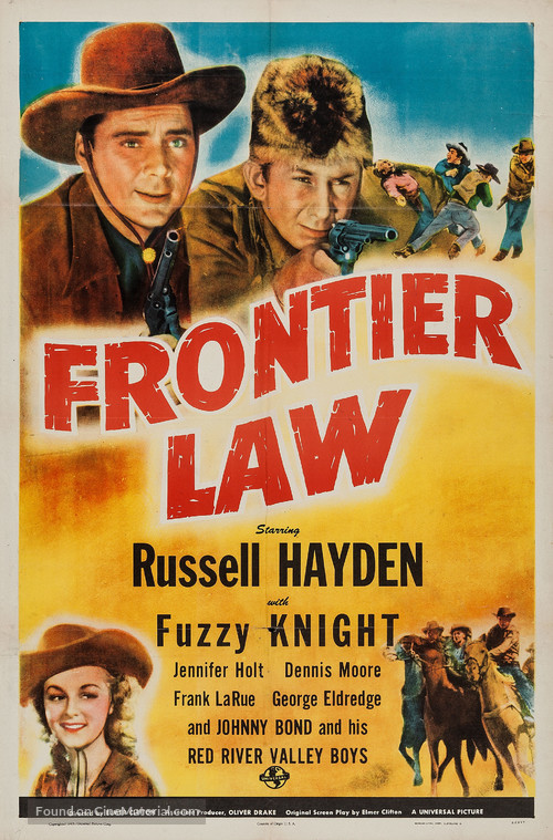 Frontier Law - Movie Poster