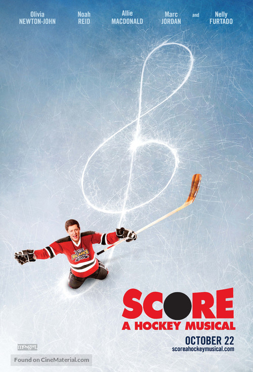 Score: A Hockey Musical - Canadian Movie Poster