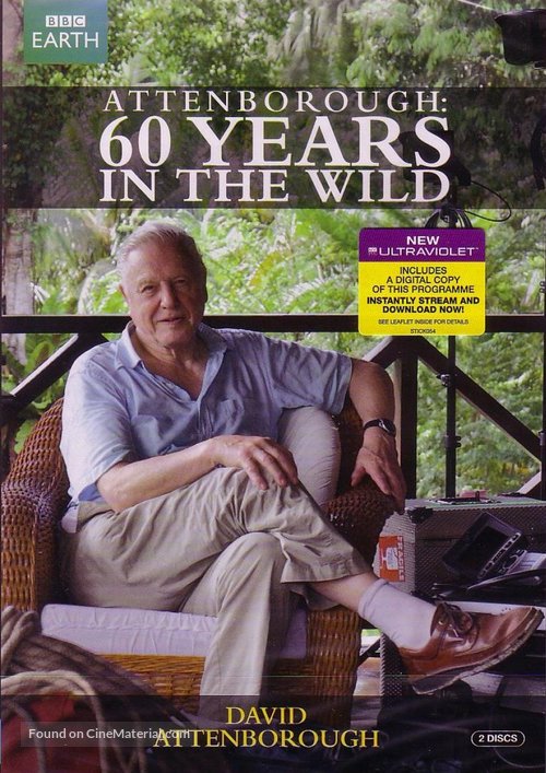 &quot;Attenborough: 60 Years in the Wild&quot; - DVD movie cover
