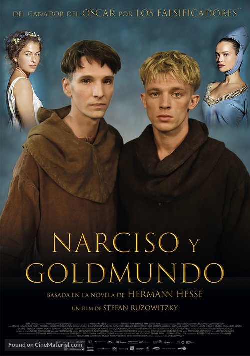 Narziss und Goldmund - Spanish Movie Poster