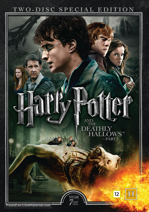 Harry Potter and the Deathly Hallows - Part 2 - Danish Video on demand movie cover