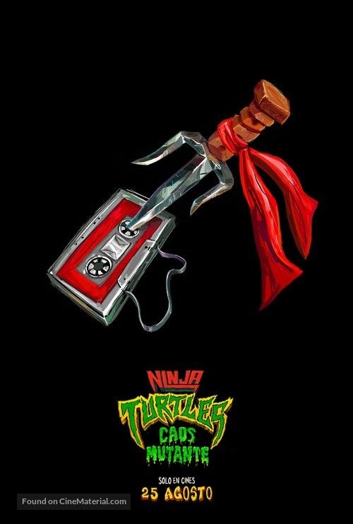 Teenage Mutant Ninja Turtles: Mutant Mayhem - Spanish Movie Poster