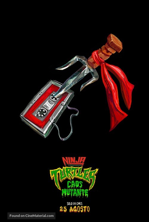 Teenage Mutant Ninja Turtles: Mutant Mayhem - Spanish Movie Poster