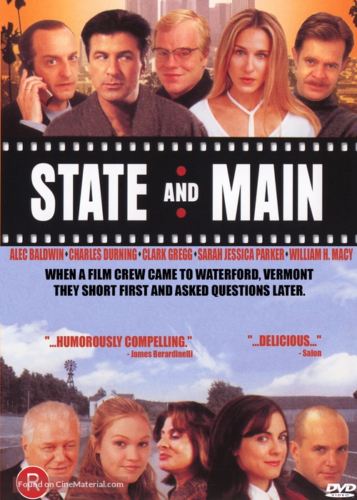 State and Main - DVD movie cover