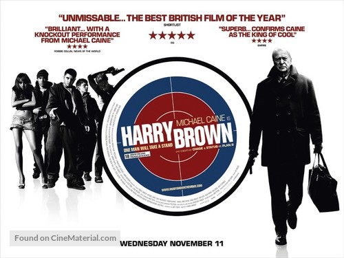 Harry Brown - British Movie Poster