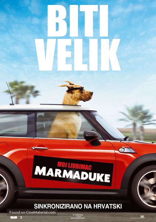 Marmaduke - Croatian Movie Poster