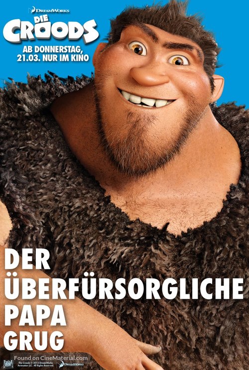 The Croods - German Movie Poster