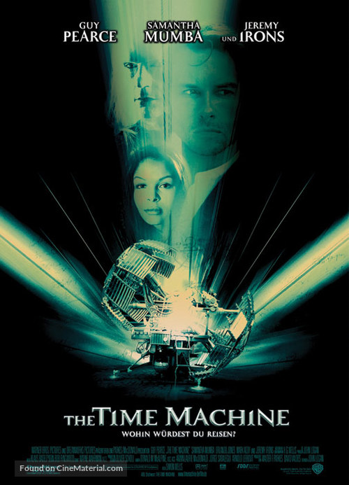 The Time Machine - German Movie Poster