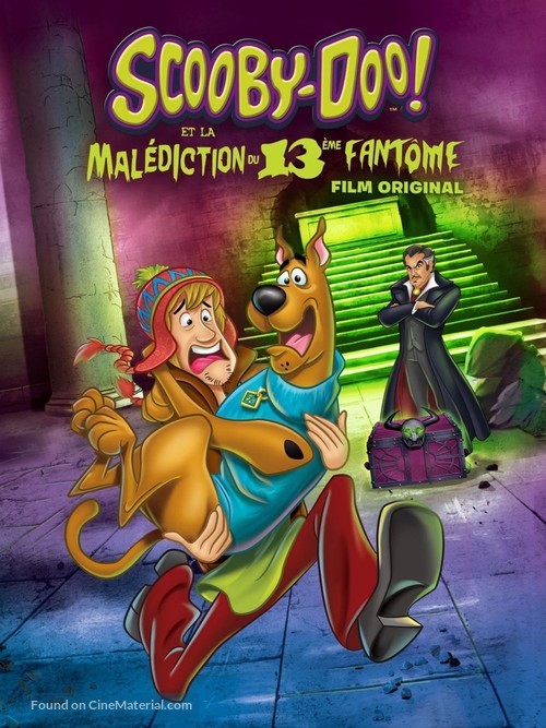 Scooby-Doo! and the Curse of the 13th Ghost - French DVD movie cover