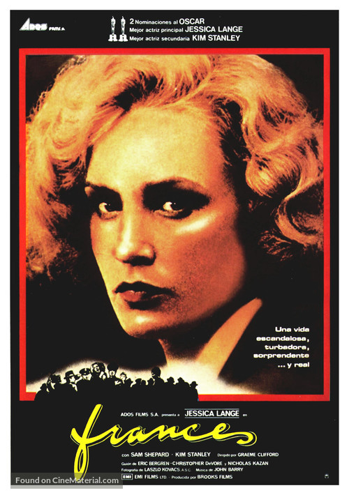 Frances - Spanish Movie Poster