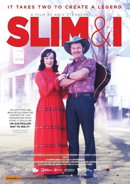 Slim &amp; I - Australian Movie Poster