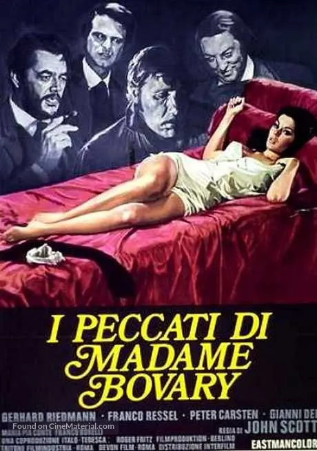 Die nackte Bovary - Italian Movie Poster