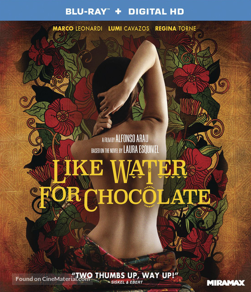 Como agua para chocolate - Blu-Ray movie cover