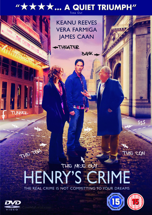 Henry&#039;s Crime - British DVD movie cover