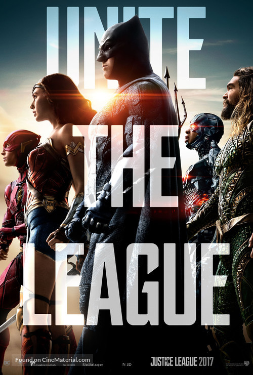 Justice League - Dutch Movie Poster