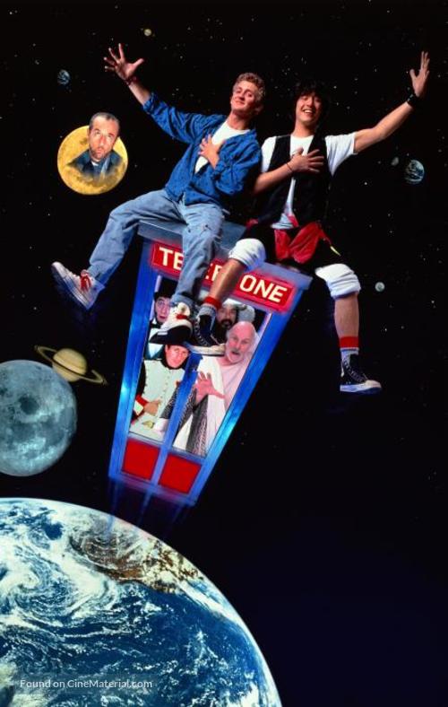 Bill &amp; Ted&#039;s Excellent Adventure - Key art