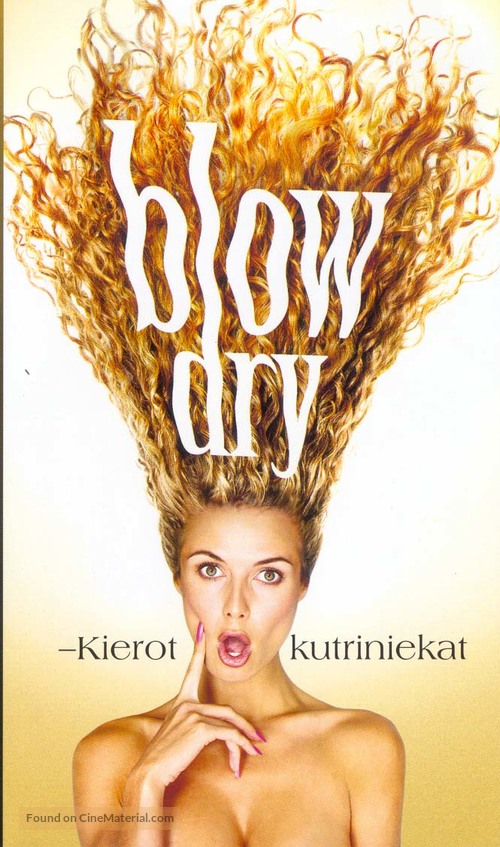 Blow Dry - Finnish VHS movie cover