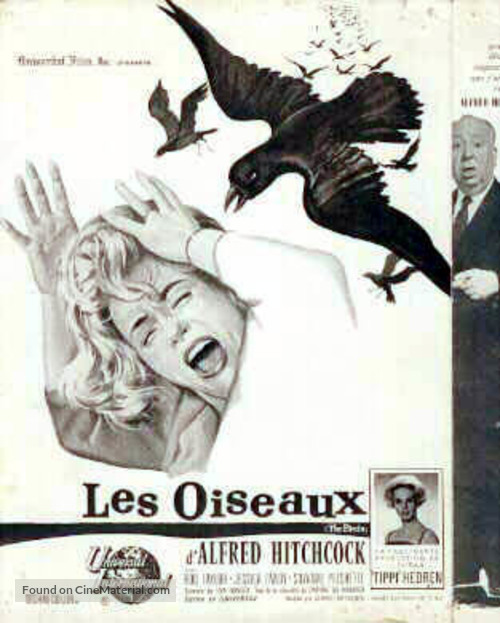 The Birds - French Movie Poster