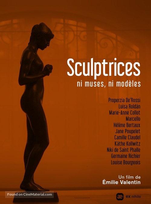 Sculptrices, ni muses ni mod&egrave;les - French DVD movie cover