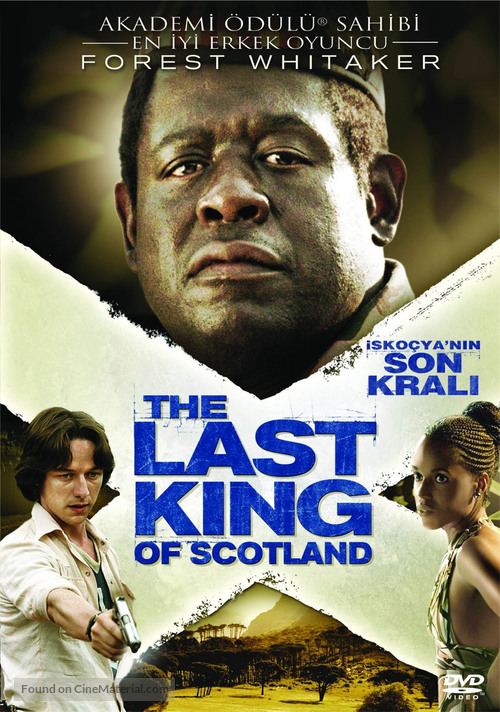 The Last King of Scotland - Turkish Movie Cover