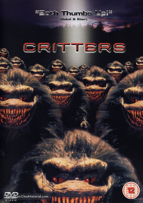 Critters - British DVD movie cover