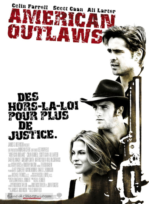 American Outlaws - French Movie Poster