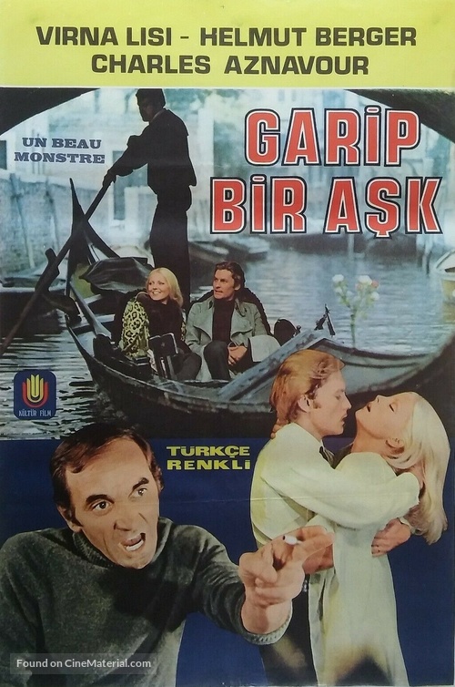 Un beau monstre - Turkish Movie Poster