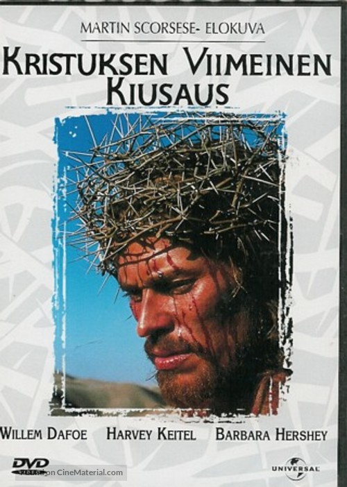 The Last Temptation of Christ - Finnish Movie Cover