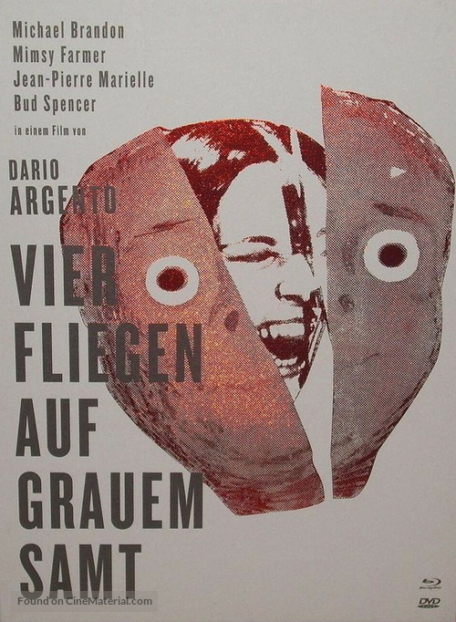 4 mosche di velluto grigio - Austrian Blu-Ray movie cover